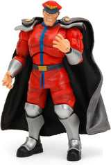 Jada Toys Figurka Street Fighter Guile (15 cm) - Street Fighter 2: The Final Challengers Kolekcjonerska ruchoma figurka z naprzemienną głową, rękami i akcesoriami, wiek 13+ Figurki Naty Shop M. Bison