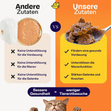 The Better Cat - Bezzbożowa mokra karma z ekstra wysoką zawartością mięsa - Premium bezzbożowa i bezcukrowa karma dla kotów (200g, Kurczak)
