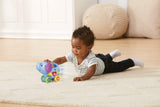 Vtech Baby Little Pushing Elephant - Interaktywna zabawka do pchania i zabawy - Z piosenkami, melodiami, zdaniami i dźwiękami - Dla dzieci w wieku 6-36 miesięcy Baby Toys Naty Shop