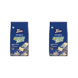 Tirma Mini Wafle z białą czekoladą | (16 jednostek x 13,5 g), 216 g | Delikatne kremowe nadzienie | Bez GMO | Odpowiedni dla wegetarian | Pakowane pojedynczo | Pakowane przekąski