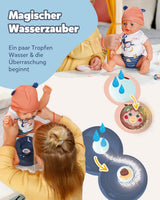 Lalka Baby Born Emma w stylu dżungli - 43 cm - 10 funkcji, w tym akcesoria i body w kolorach unisex - Działa bez baterii - Odpowiednia dla dzieci w wieku 3 lat i starszych