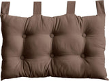 Kołdra z 4 cekinami, juta, 90 X 190 cm, glina, 2007AGCHLJT090190, 90 X 190 cm Kołdry i kołdry Naty Shop Mink