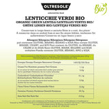 Organiczna zielona soczewica 5 kg, całe organiczne rośliny strączkowe, źródło białka i błonnika, bogata w błonnik i minerały, pakiet ekonomiczny