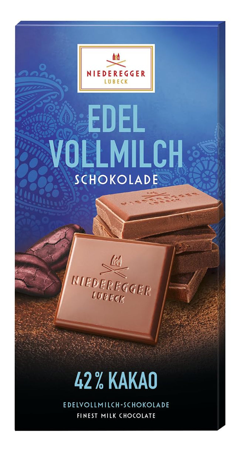Czekolada mleczna Niederegger premium 100g