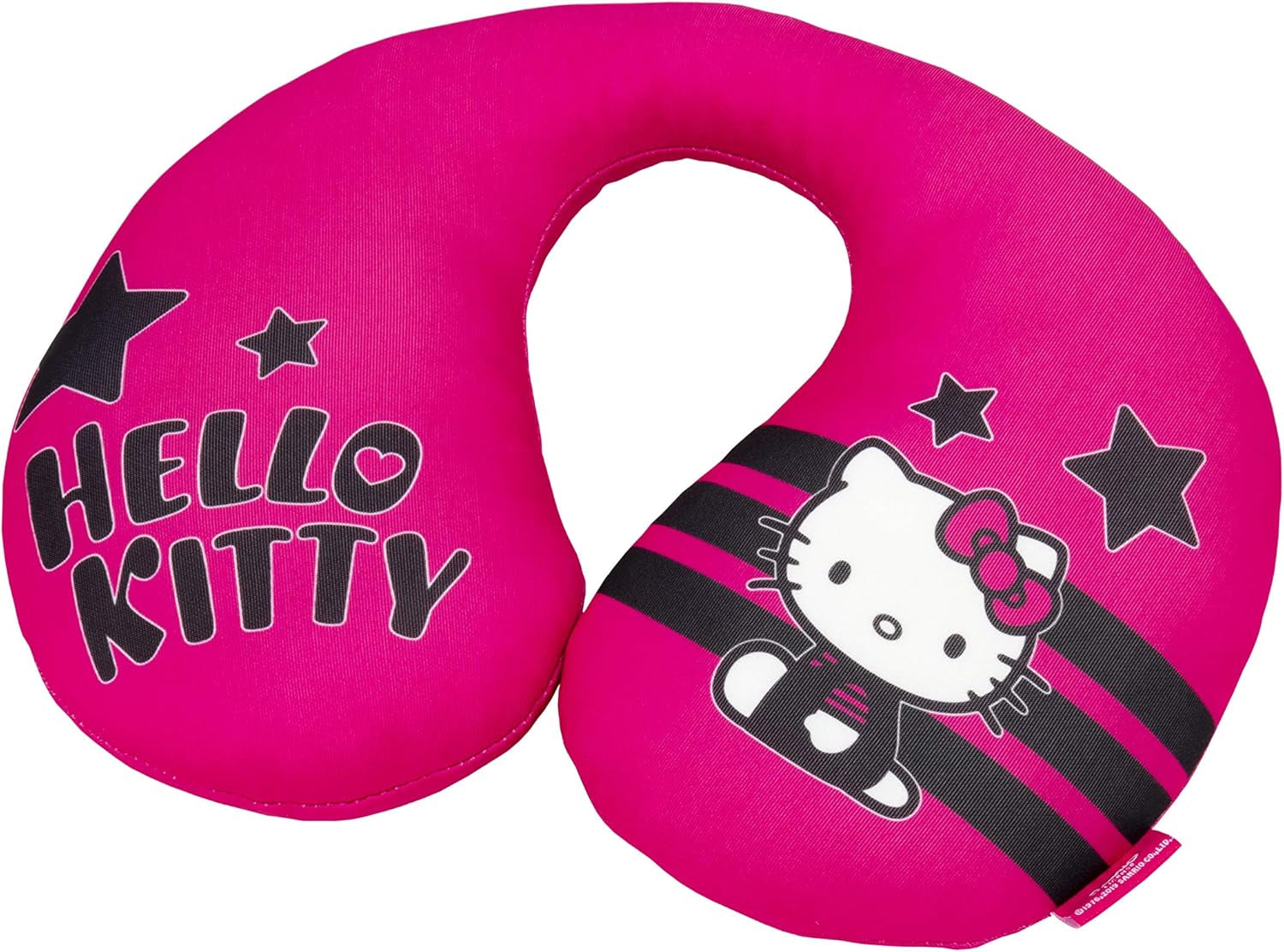 Poduszka pod szyję HELLO KITTY Gwiazdka dla chłopców i dziewcząt. Wygodny i funkcjonalny. Uniwersalny, w 100% zmywalny. Poduszki podróżne Naty Shop