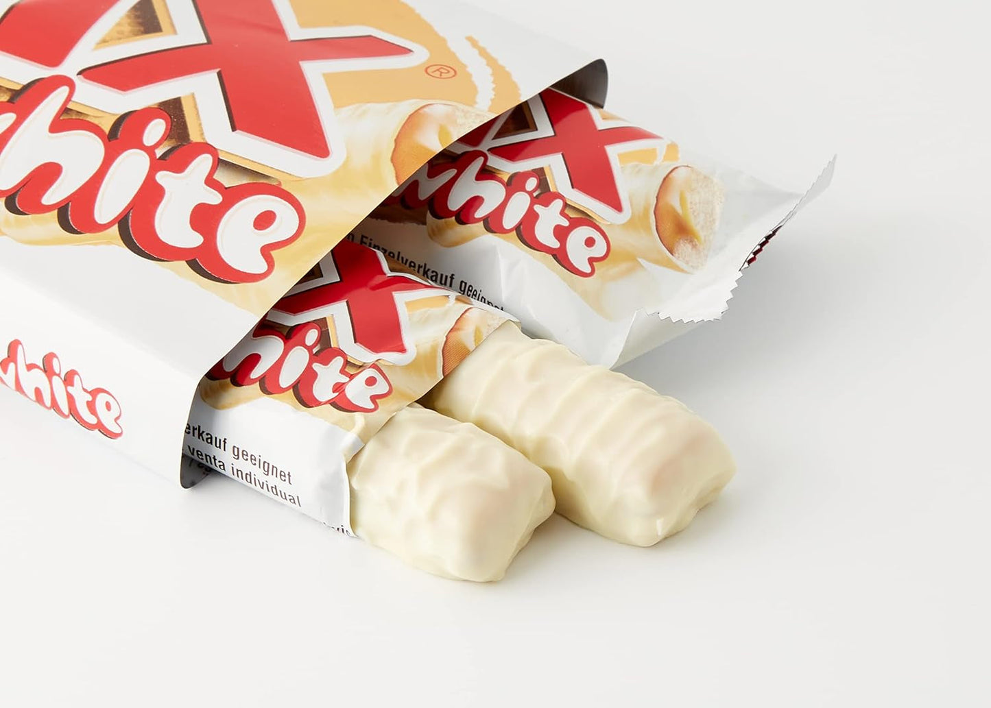 Batony białej czekolady Twix | Karmel, Ciastka, Biała Czekolada | Czekoladowe opakowanie zbiorcze | 5 batonów (5 x 46 g) (opakowanie 5 sztuk)