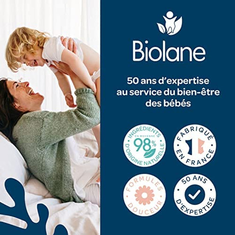 BIOLANE - Okrągły smoczek - Bardzo cienki smoczek - 6+ miesięcy - Bicolor zielony - Smoczek z naturalnego kauczuku - Do rozwoju jamy ustnej - Miękki i wygodny
