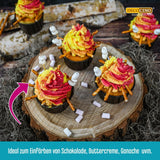 DECOCINO Żółta pasta koloryzująca rozpuszczalna w tłuszczach - 15 g - Barwnik spożywczy na bazie oleju, idealny do barwienia czekolady, kremu maślanego, ciasta na fondant lub ciasteczka