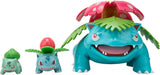 Pokemon PKW2778 Wybierz 3-pak z Pichu i Pikachu oraz 7,6 cm Raichu Battle Figurki Evolution Multipack Style 2 Figurki Naty Shop Bulbasaur 1, Ivysaur, Venusaur