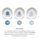 Zestaw podwójnej pompki Nuvita Efficient do Materno Smart X - 1287KDX | Kompletny zestaw akcesoriów, butelka antykolkowa zatwierdzona przez Aio Accesorii Hrana si Alattare Bebe Naty Shop