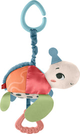 Fisher-Price Giant Ear Elephant - Urocza miękka pluszowa zabawka z bardzo dużymi uszami, wykonana w 90% z plastiku pochodzącego z recyklingu i z opakowania z certyfikatem FSC, dla dzieci od 3 miesiąca życia, HKD63 Baby Toys Naty Shop Turtle