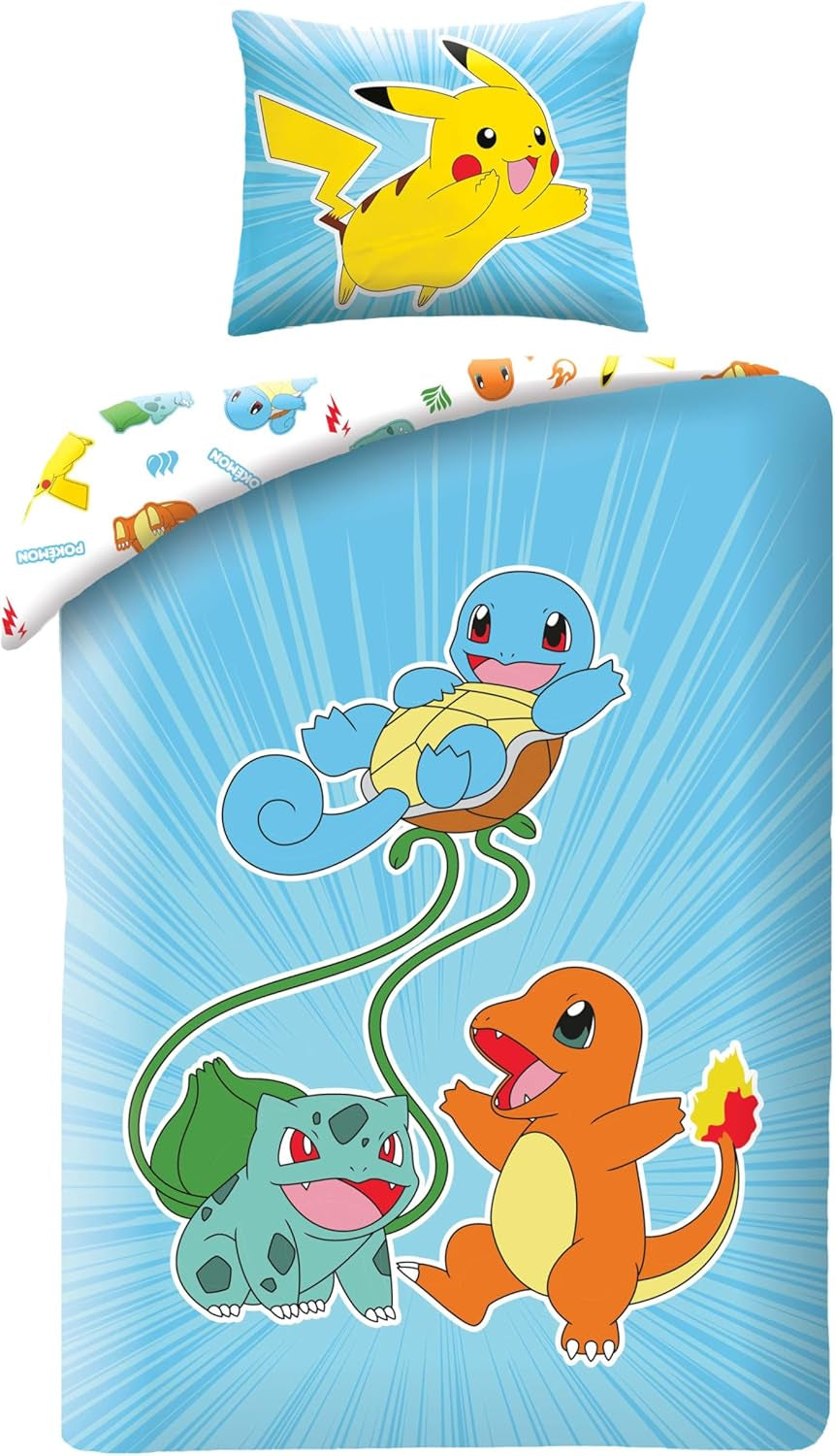 Pościel Pokemon, mikrofibra poliester Pościel - dziecięca Sklep Naty Domyślny tytuł