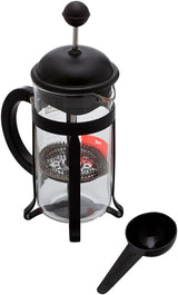 Bodum 1908-01 Ekspres do kawy Java, 8 filiżanek, 1 L, wielowarstwowy, czarny, 10,6 x 16,3 x 24,5 cm, 6 sztuk