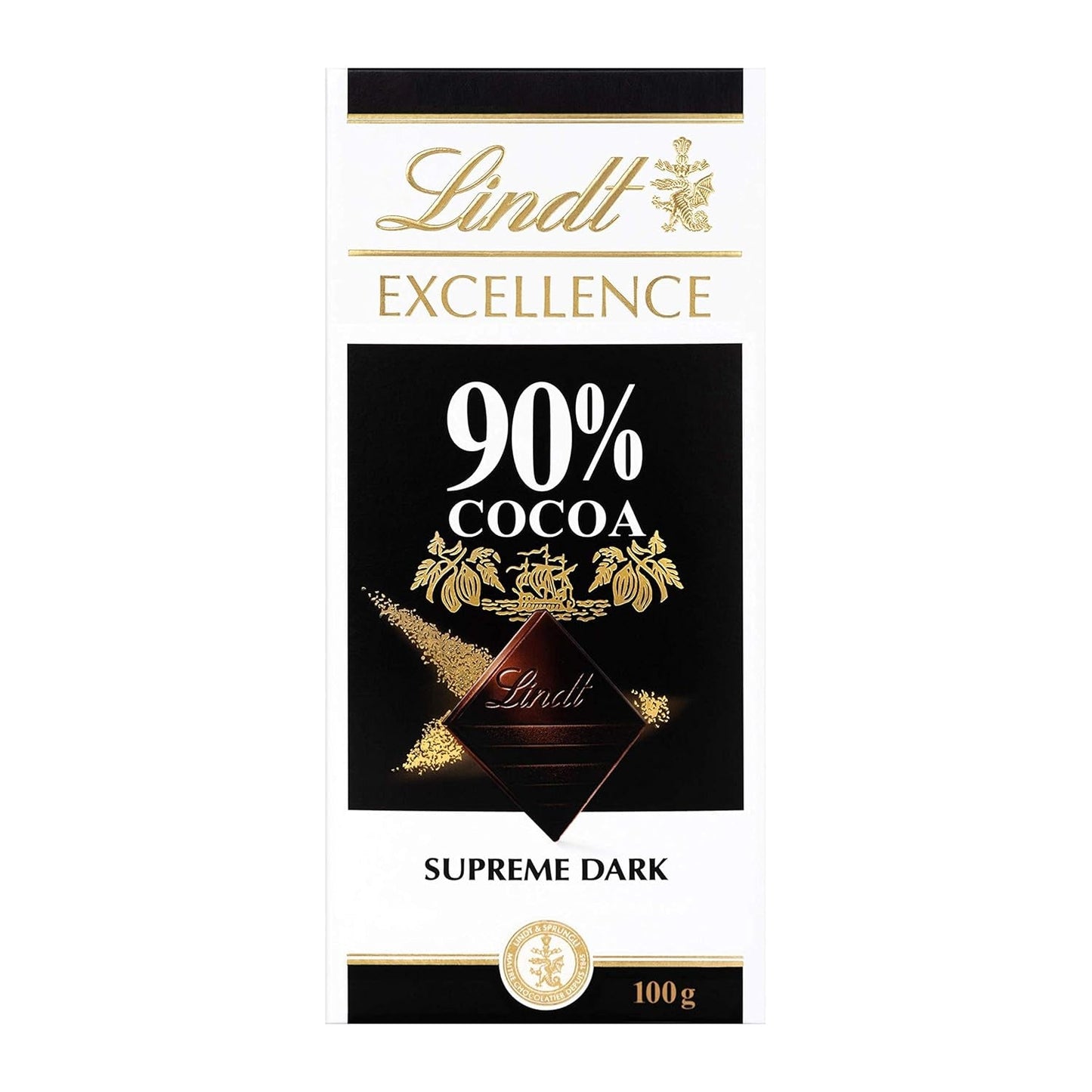 Czekolada Lindta | Baton EXCELLENCE 85% Kakao | 100g | Ekstra ciemna czekolada | Wegański batonik czekoladowy
