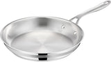 Jamie Oliver marki Tefal Cook Inteligentna patelnia 28 cm, niepowlekana stal nierdzewna, odpowiednia do garnków i patelni indukcyjnych Naty Shop Default Title