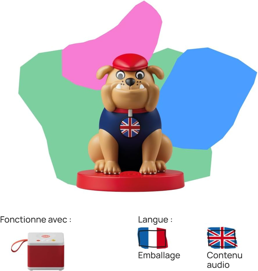 Postać z dźwiękiem - Już nie ma, Happy English - muzyka, piosenki i dźwięki - zabawka, treści edukacyjne, wersja francuska, dzieci w każdym wieku Jucarii Bebe Naty Shop
