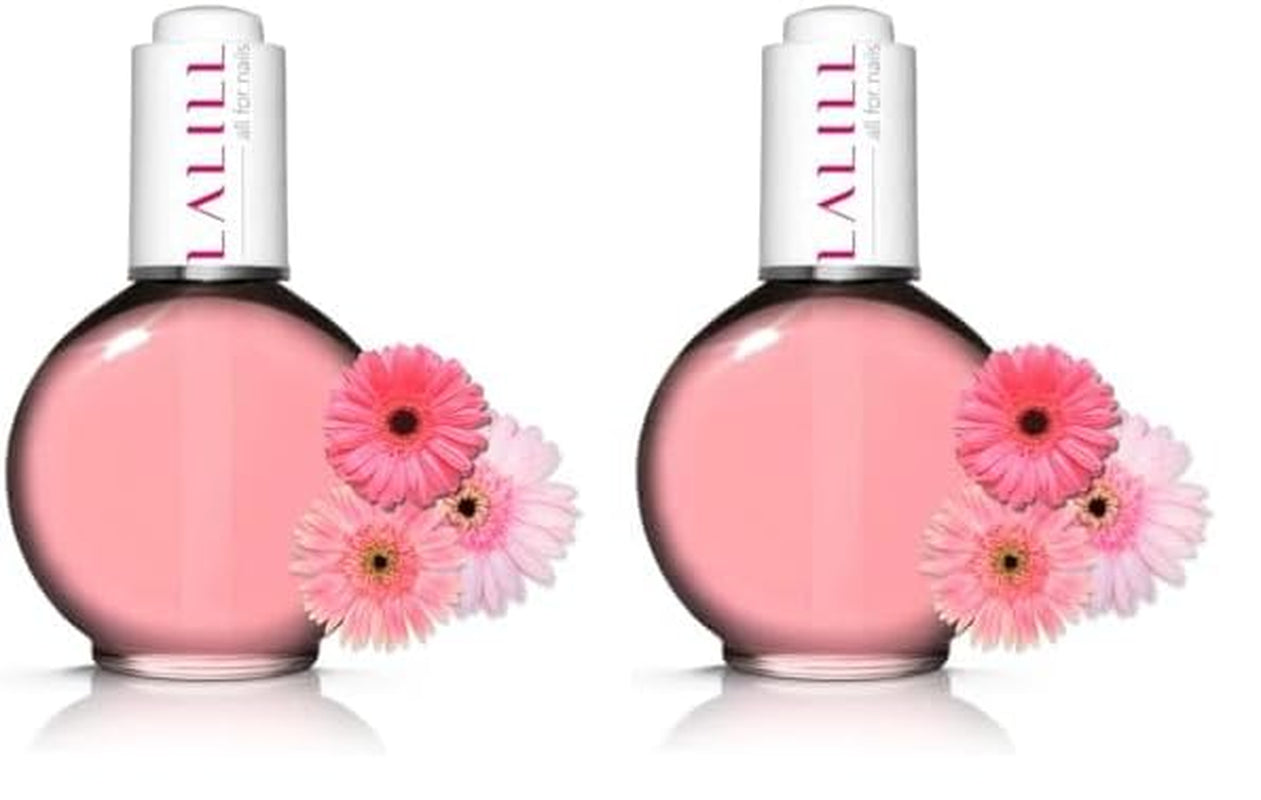 LALIILL Oliwka do skórek paznokci 75 ml - Himbeere Nagelpflegeöl - Nagelöl Pflege Für Nägel Nagelhaut - SPA Maniküre Naildesign Hände - Wegańskie - Z pipetą