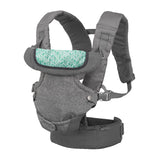 Pampers Sensitive Flip Advanced Nosidełko 4 w 1 ze śliniakiem i chusteczkami, 1200 chusteczek (15 x 80) do wrażliwej skóry dziecka, testowane dermatologicznie, niezbędnik noworodka