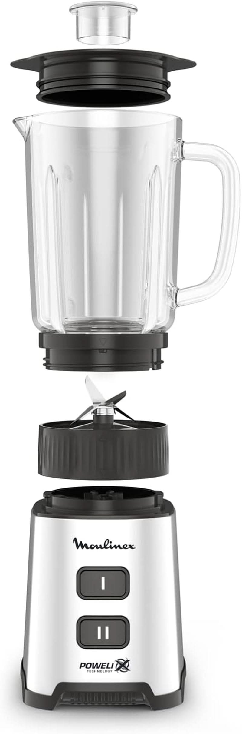 Blender Pulseo LM17GD, 400 W, 4 ostrza, 700 ml, pojemnik przenośny 600 ml Kuchnia Naty Shop