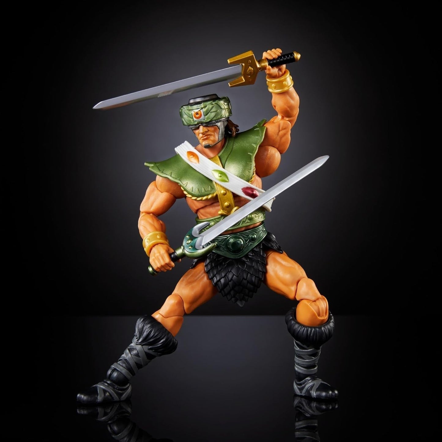 Masters of the Universe Masterverse New Eternia Tri-Klops Figurka Deluxe Figurka kolekcjonerska z 30 punktami ruchu i akcesoriami Motu Toy HYC52 Figurki Naty Shop