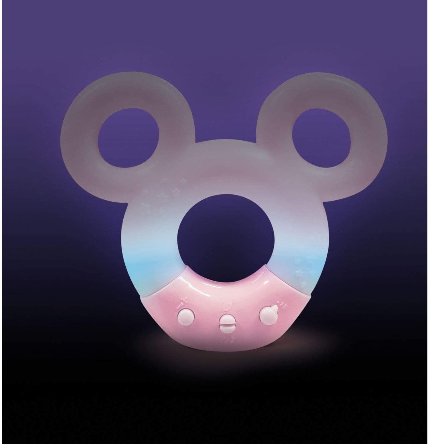 Clementoni 17396 Disney Baby Minnie Dźwięk i kolor Lampka nocna Biała Muzyka 0 miesięcy + Jucarii Bebe Naty Shop