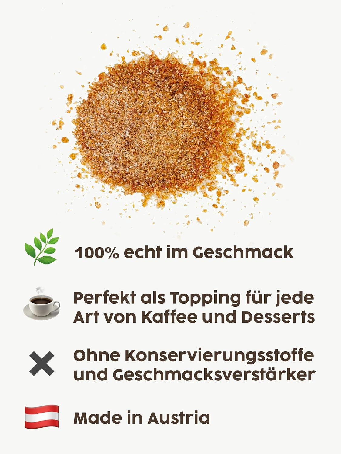 Polewa kawowa Kotanyi Solony Karmel | feiner Caramellgeschmack, opakowanie 4er (4 x 65g)