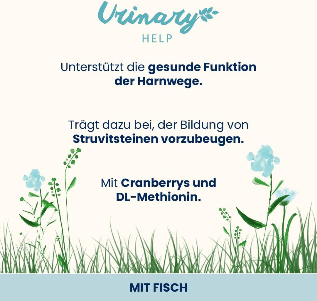 Almo Nature Functional Urinary Help - Nassfutter für ausgewachsene Katzen mit Fisch - Unterstützung für die Gesundheit der Harnwege - 30 torebek po 70g