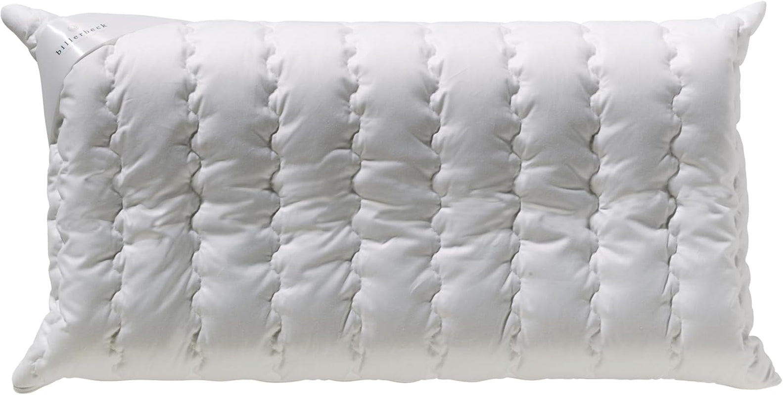Billerbeck Pillow S20 Latex - Poduszka pod kark 40 X 80 cm - Poduszka pod kark z miękkim rdzeniem lateksowym, biała Naty Shop Standardowe poduszki lateksowe