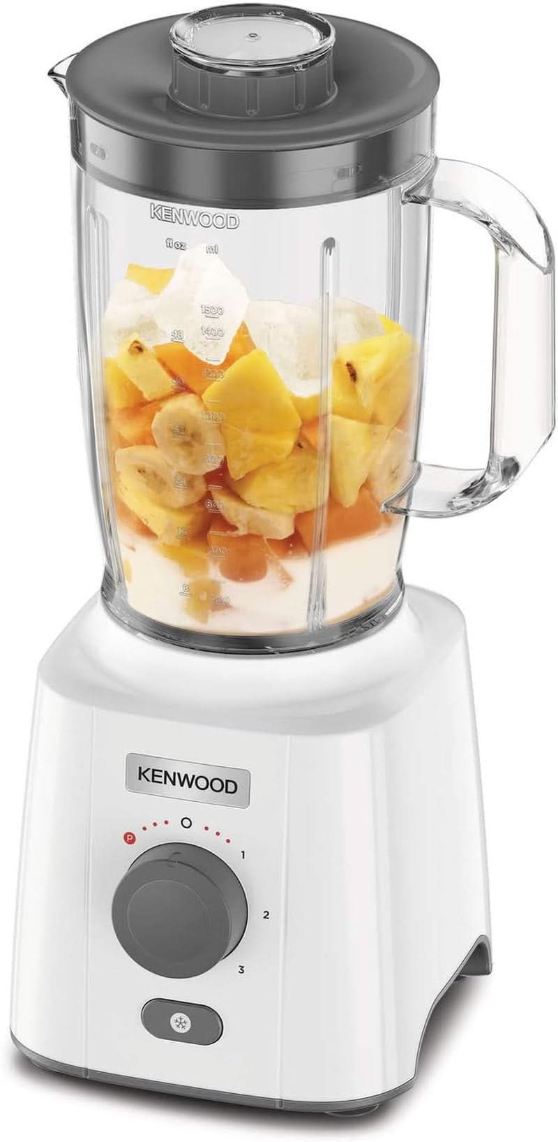 Mikser Kenwood BLP41.C0WH, Kunststoff, Grau, Weiß Kitchen Naty Shop