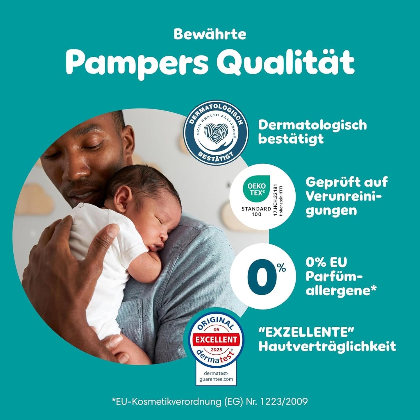 Spodnie Pampers Baby-Dry Größe 5, 160 Stück, 11kg-17kg, 360° auslaufsichere Nadają się na dzień i na noc