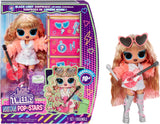 LOL niespodzianka! Tweens Neon Pop Stars – Thea Stars – 1 modna lalka z podświetlanymi niespodziankami oraz ponad 10 ubrań i akcesoriów gwiazdy pop, w tym jej jaskrawo różowa gitara, prezent dla dzieci w wieku od 4 lat