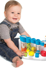 Infantino 216428 Sensoryczna piłka Drop Piano Senso, wielokolorowe zabawki dla dzieci Naty Shop