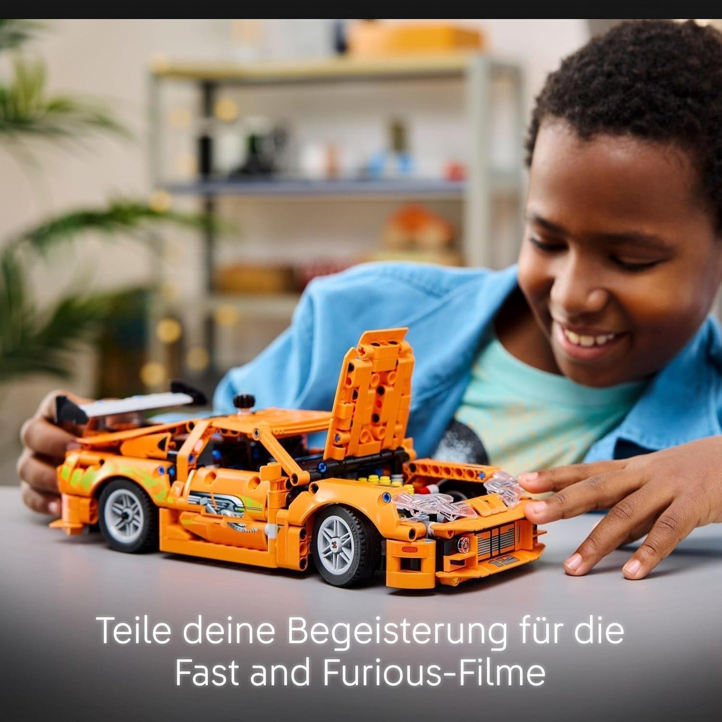 LEGO Technic Szybka i wściekła Toyota Supra MK4 - Autko - Z 6-cylindrowym silnikiem i otwieranymi drzwiami - Zestaw modeli dla chłopców i dziewcząt powyżej 9 lat - Pomysł na prezent urodzinowy 42204 Zestawy do budowania Beuche den LEGO-Store