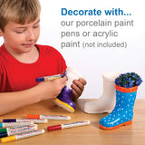 Ceramiczne garnki Baker Ross „Wellies” dla dzieci (2 szt.)