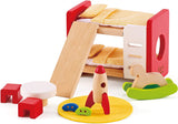 Hape E3459 - Pokój dziecięcy, mały Domki dla lalek Naty Shop Pokój dziecięcy