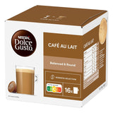 NESCAFÉ DOLCE GUSTO Café au Lait Kaffeekapseln Pakiet 6 sztuk (6 x 16 Kapseln)