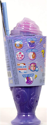 Zestaw Barbie Pop Reveal Series z lalką modową i akcesoriami, seria Candy, projekt Donut Dreams ze zwierzakiem, 8 niespodzianek, w tym zmiana koloru, JFY60