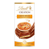 Lindt Schokolade Creme Brûlée Tafel | Crème Brûlée Füllung Mit Knusprigem Karamell, Umhüllt Von Feinster Vollmilch-Schokolade | Schokoladentafel | Schokoladengeschenk, 150G Naty Shop Domyślny tytuł