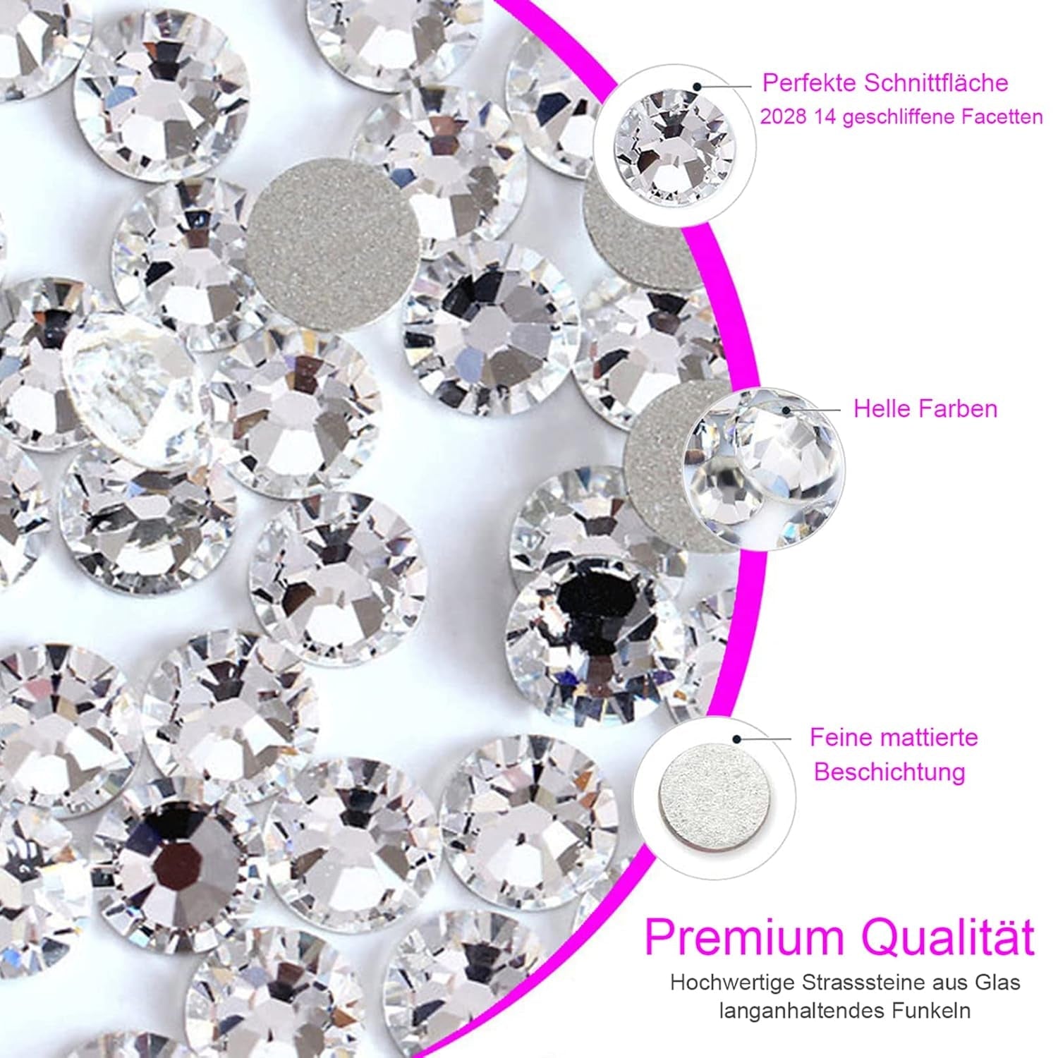 3200 Zestaw kamieni do paznokci FITDON Wielokształtne szklane kamienie AB i przezroczysty diamentowy brokat AB Kamienie do zdobienia paznokci Zestawy do samodzielnego montażu Biżuteria Breloczki Akcesoria do paznokci