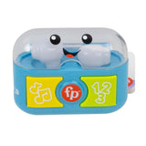 FISHER-PRICE Zabawna nauka i zabawa z zatyczkami do uszu - interaktywne zatyczki do uszu z zabawnymi światełkami, piosenkami do nauki i ćwiczeniami motorycznymi, ponad 20 piosenek i zdań, od 6 miesiąca życia, HWY45 Baby Toys Naty Shop