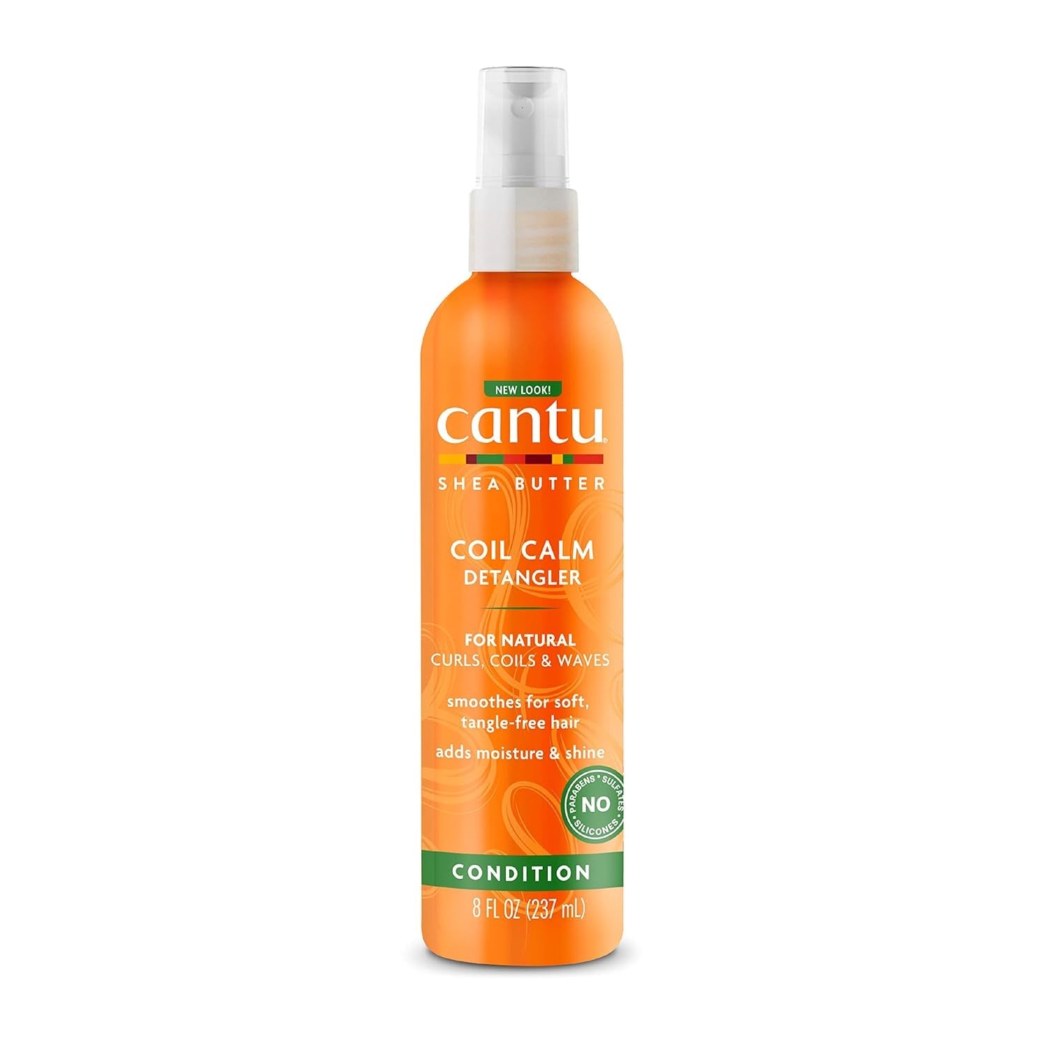 Cantu Coil Calm spray do rozczesywania, masło shea, kręcone włosy, 237 ml produkty do rozczesywania Naty Shop Domyślny tytuł