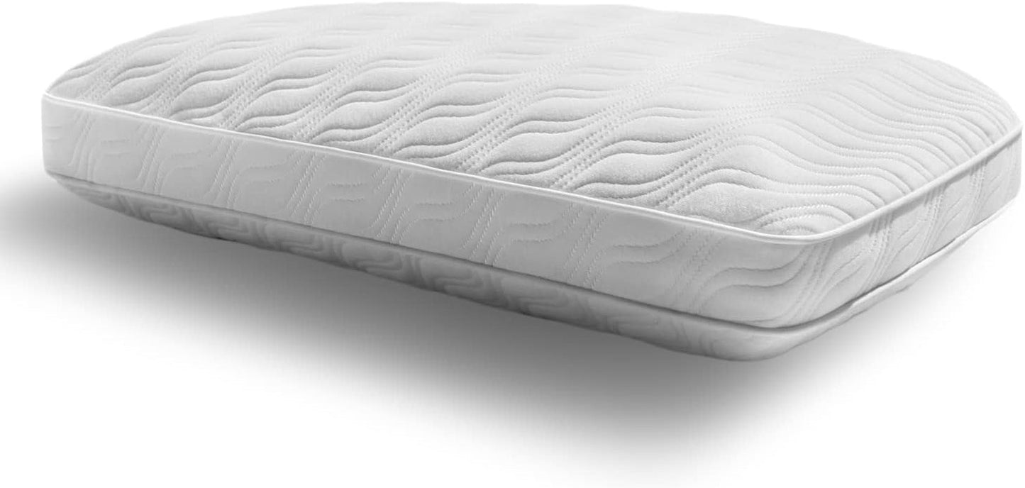 TEMPUR-PEDIC Poduszka Tempur-Cloud Prohi, pianka memory, biały/bogaty ogród, poduszki King Standard Naty Shop