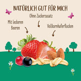 Allos, niesłodzone muesli jagodowe, opakowanie 5 x 500 gram Płatki Naty Shop