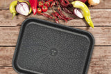 Tefal J1600502 Success Flach Mini Backofen Aluminium Schwarz 19X25 X 4,2 Cm Formy i blachy do pieczenia Naty Shop