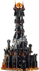 Ikony LEGO Władca Pierścieni: Zestaw do budowania dla dorosłych Barad-Door z minifigurkami Saurona, Gothmoga, Orka, Froda, Sama i Golluma Pamiątki filmowe Kolekcja dla fanów 10333 Zestawy do budowania Szukaj w sklepie LEGO