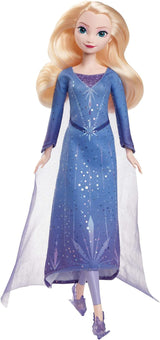 Mattel Disney Królowa Lodu Lalka Elsa, Lalka Królowej Lodu Czesane blond włosy, Meble, Zdejmowane buty, Prezenty Disneya, 3-letnie zabawki, HLW47 Naty Shop Elsa Dolls Ice Cream Look