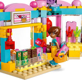 LEGO Friends Sklep w Heartlake Zestaw do zabawy dla dziewczynek od 6. roku życia Odgrywanie ról z 2 minilaleczkami, mikrolalką i zabawką dla kota 42649 Zestawy do budowania Besuche den LEGO-Store