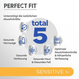 Mokra karma dla kotów Perfect Fit Sensitive 1+ z kurczakiem w sosie, 12 saszetek, 12 x 85 g - Mokra karma premium dla wrażliwych kotów od 1 roku, bez pszenicy i soi, wspomagająca trawienie