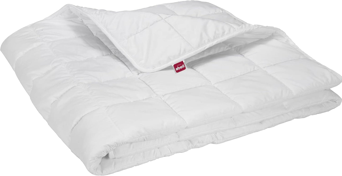 Koc obciążeniowy Abeil 7,5 kg 220 X 240 cm efekt uspokajający biały Pościele i kołdry Naty Shop