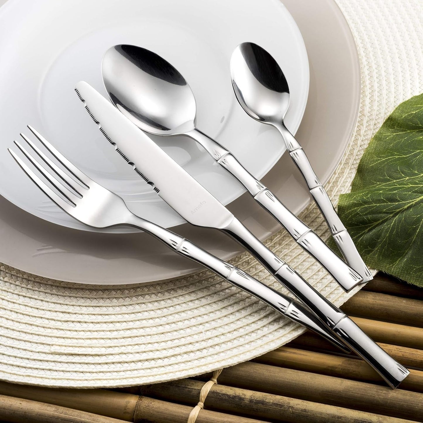 Zestaw sztućców Amefa Karma, 24 sztuki, dla 6 osób Kitchen Naty Shop